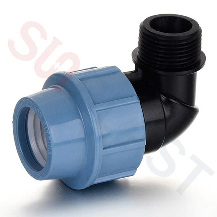 HDPE-Compression-Male-Thread-Elbow -