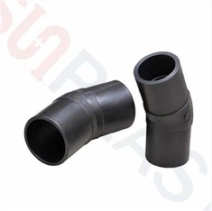 HDPE Butt Fusion 22,5 graders albue